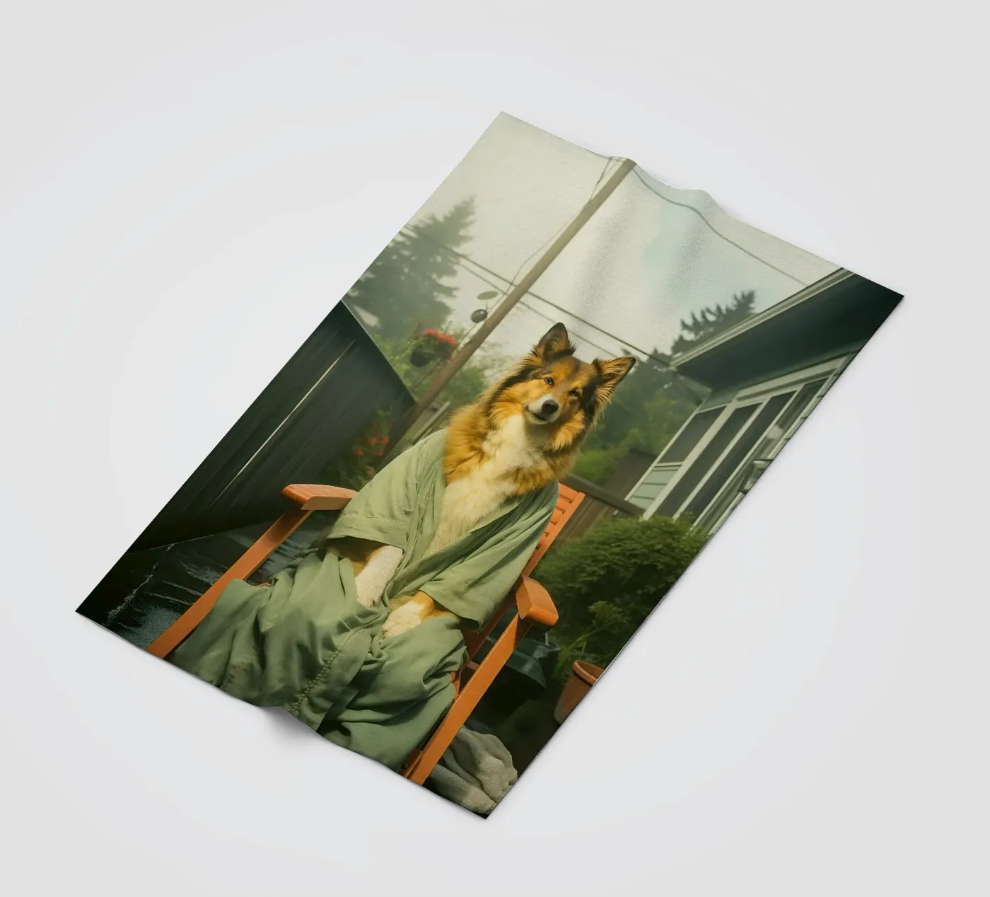Milo Fleecedecke von Affiches Chien Originales – Dogland