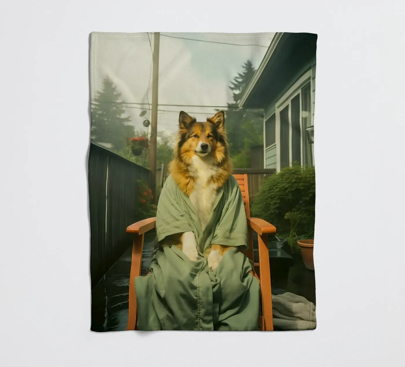 Milo Fleecedecke von Affiches Chien Originales – Dogland