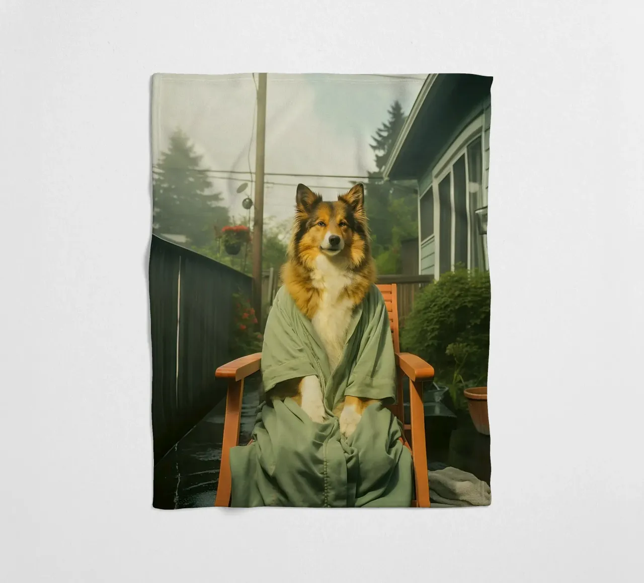 Milo fleecedeken van Affiches Chien Originales – Dogland