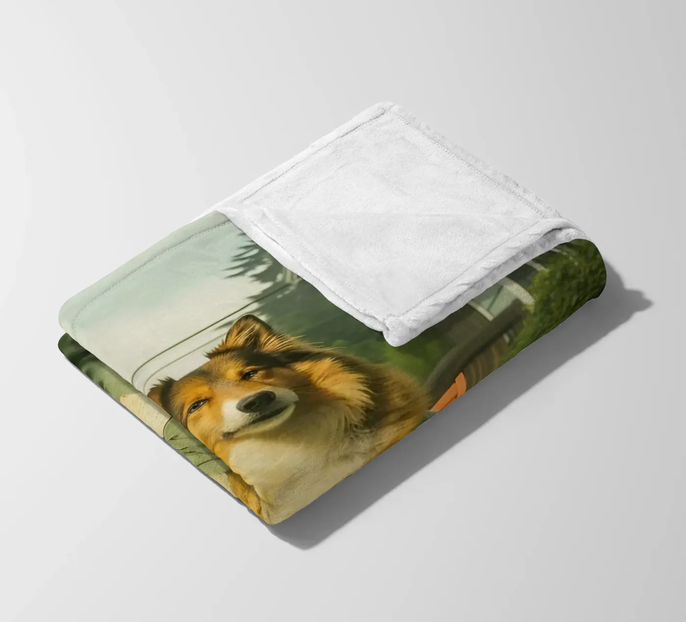 Milo plaid polaire de Affiches Chien Originales – Dogland