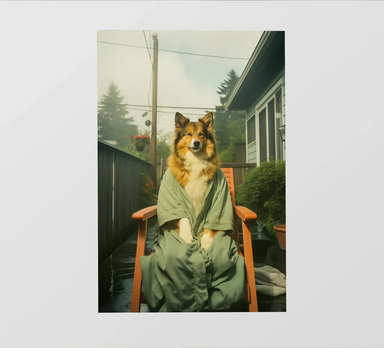 Milo fotobehang van Affiches Chien Originales – Dogland