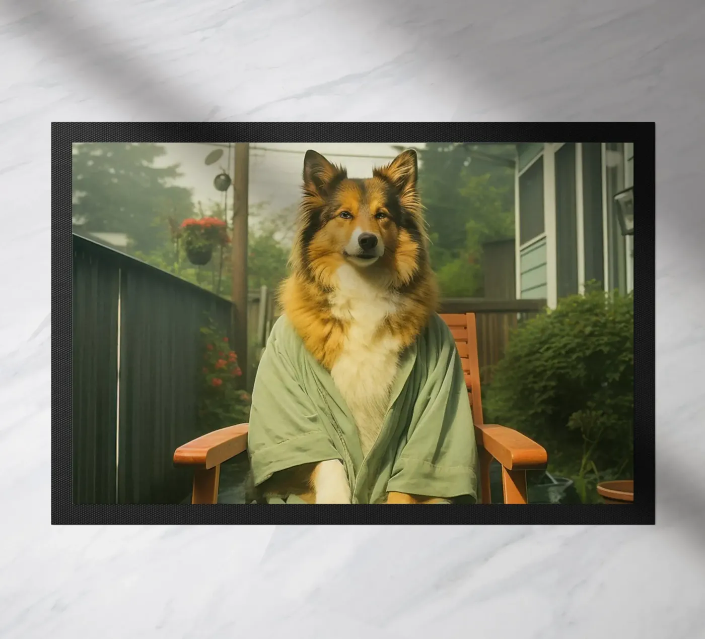 Milo Fußmatte von Affiches Chien Originales – Dogland
