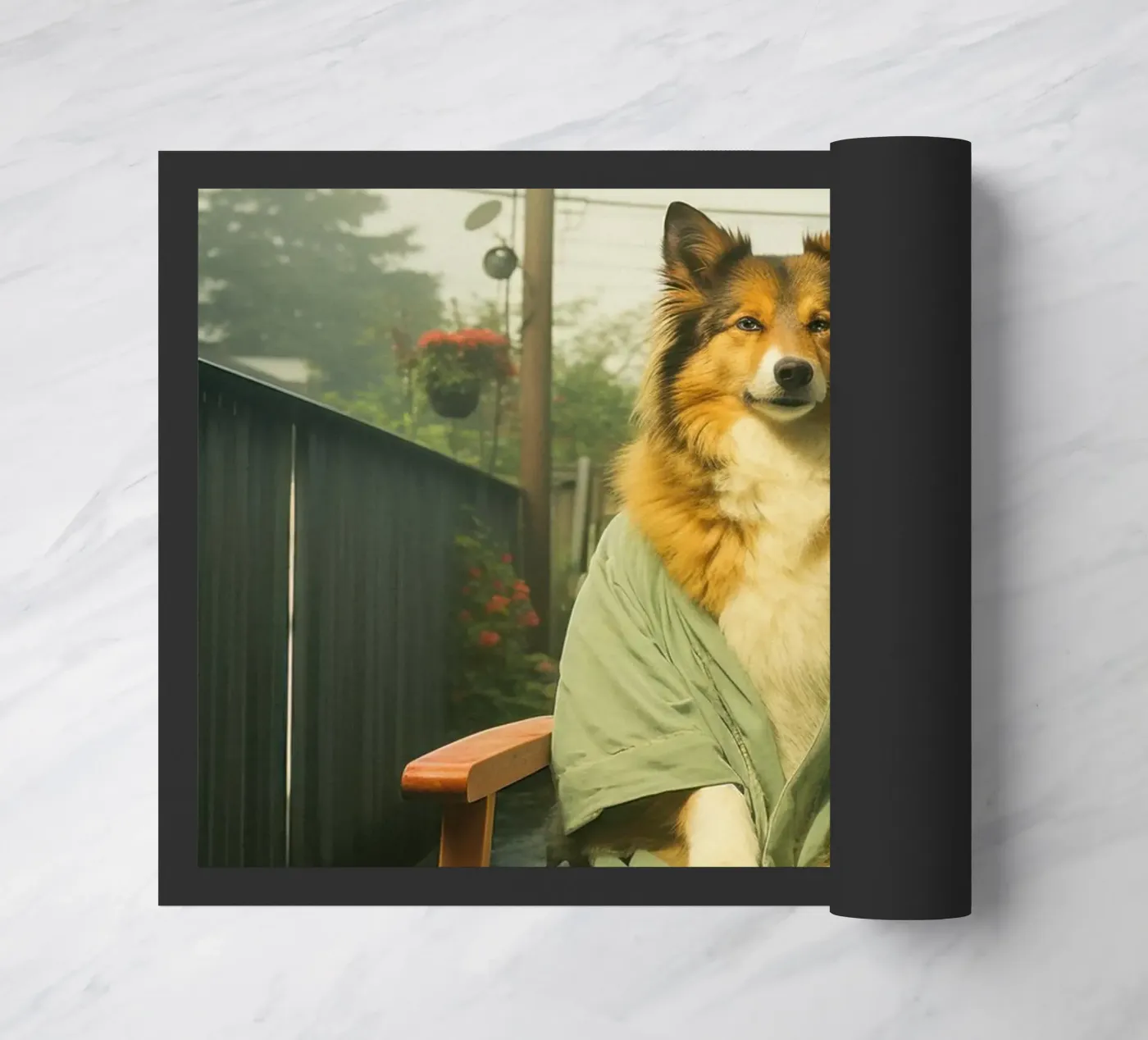 Milo Fußmatte von Affiches Chien Originales – Dogland