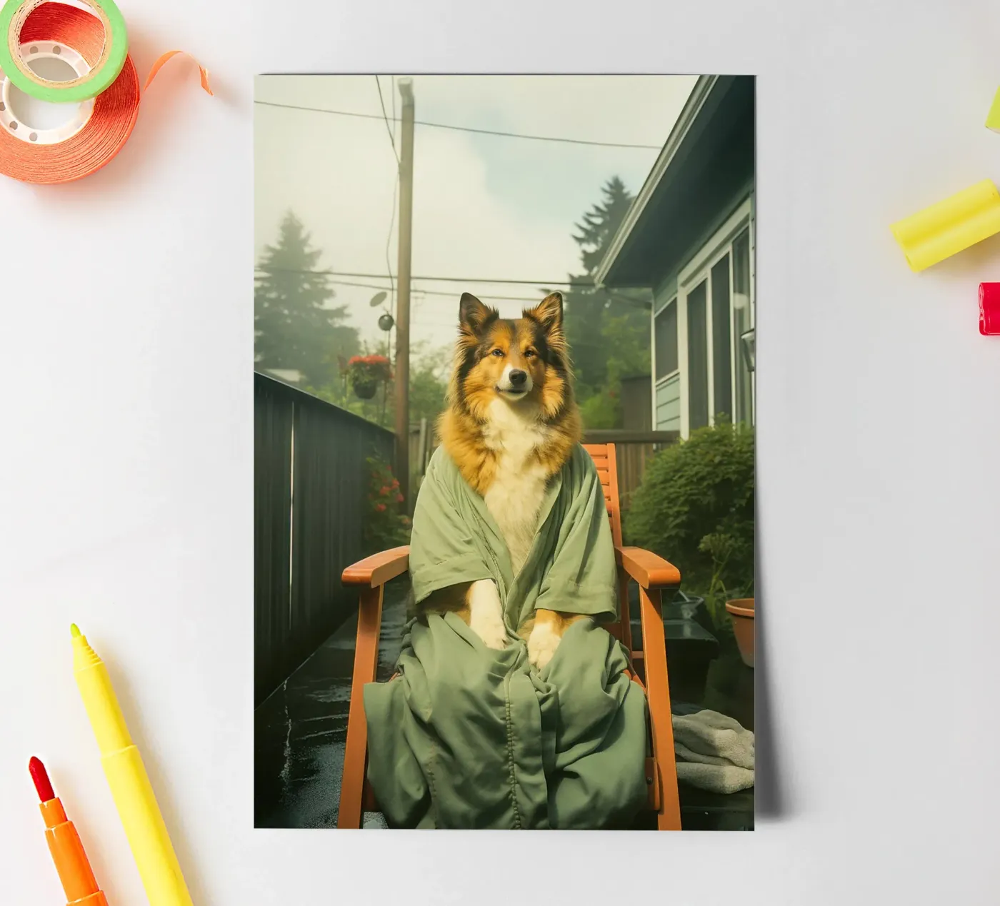 Milo sticker sheet by Affiches Chien Originales – Dogland