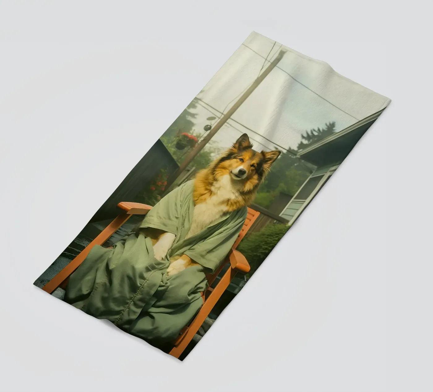 Milo beach towel by Affiches Chien Originales – Dogland