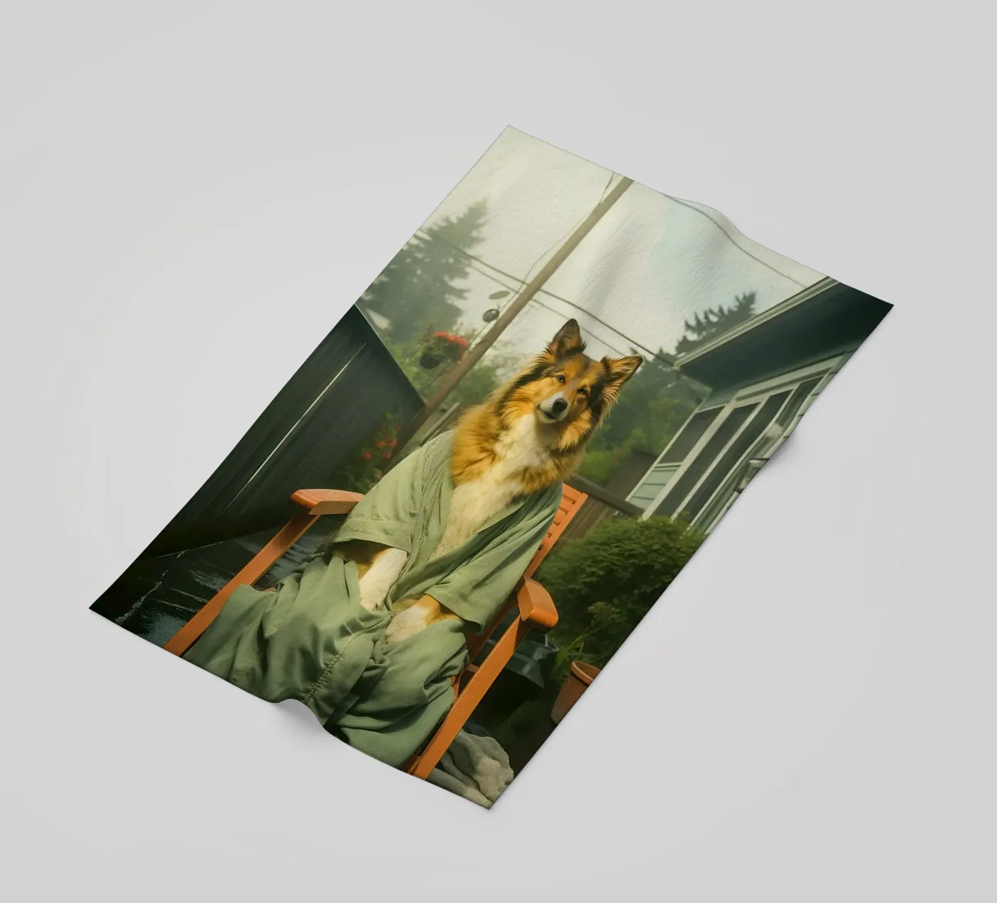 Milo beach towel by Affiches Chien Originales – Dogland