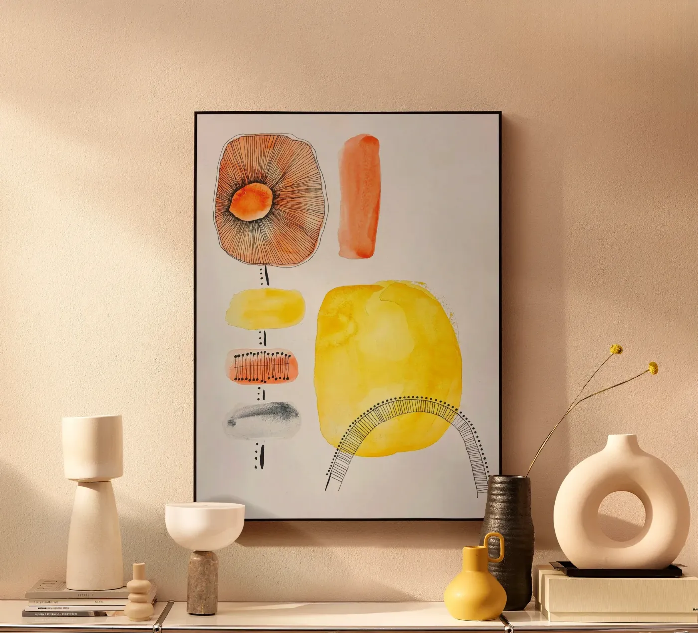 Here comes the sun acrylic glass by MissVeroonica