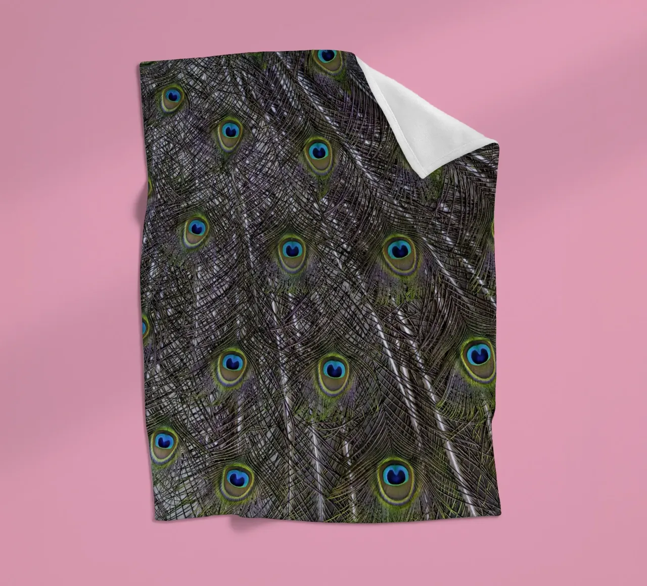 Splendide piume di pavone - Un tocco di eleganza reale coperta in pile da Curious Collections by Marielle Leenders