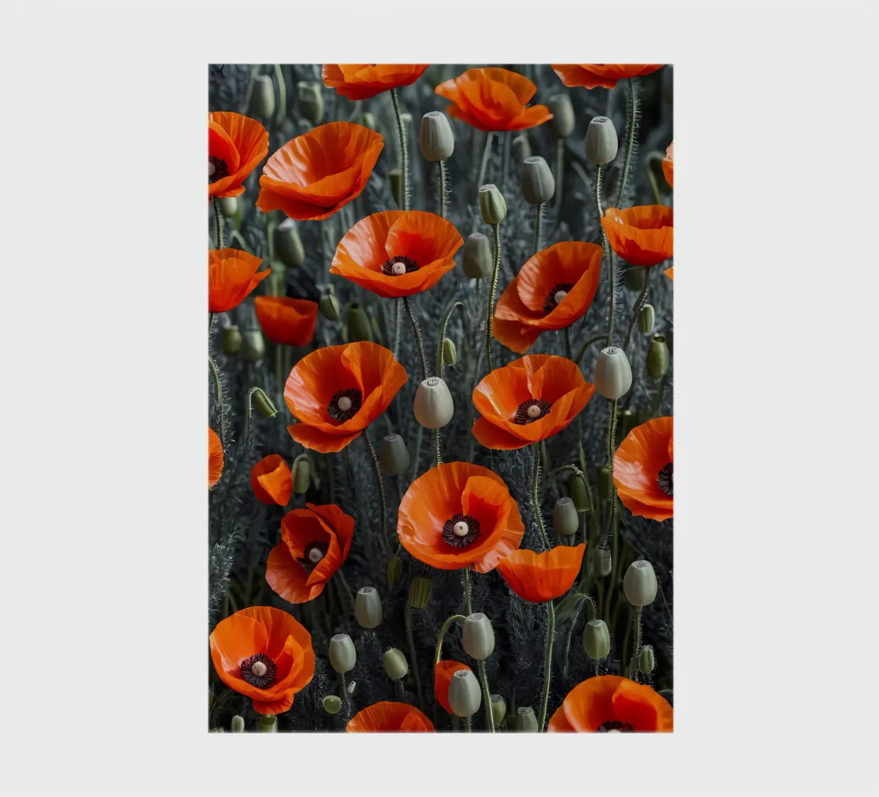 Poppy Fields of Dreams notebook by Artistic-shop
