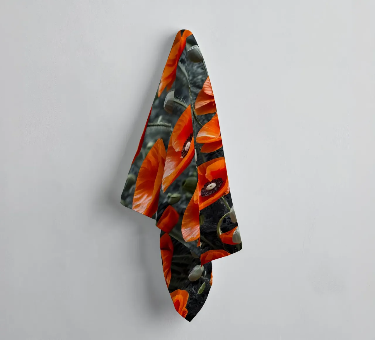 Poppy Fields of Dreams towel by Artistic-shop