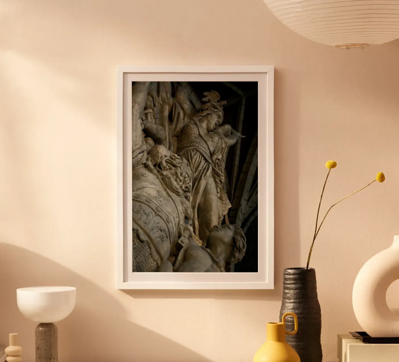Standbeeld poster van Lise Ruault