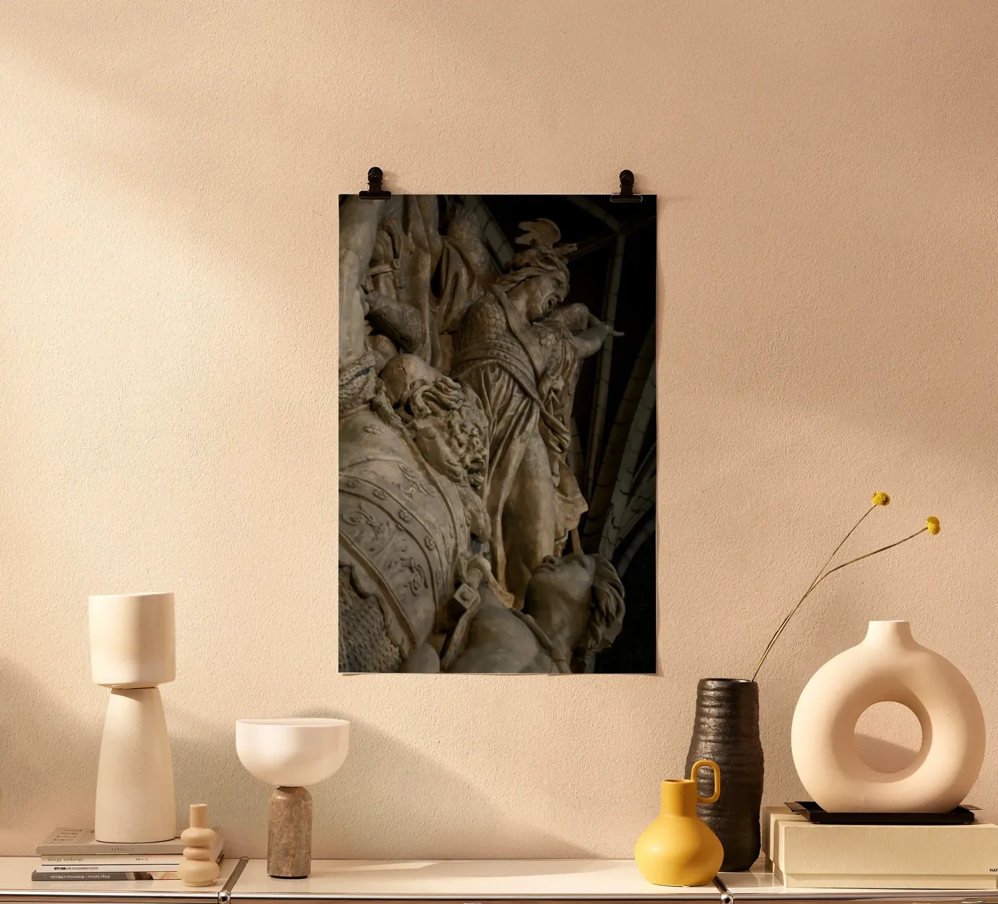 Standbeeld poster van Lise Ruault