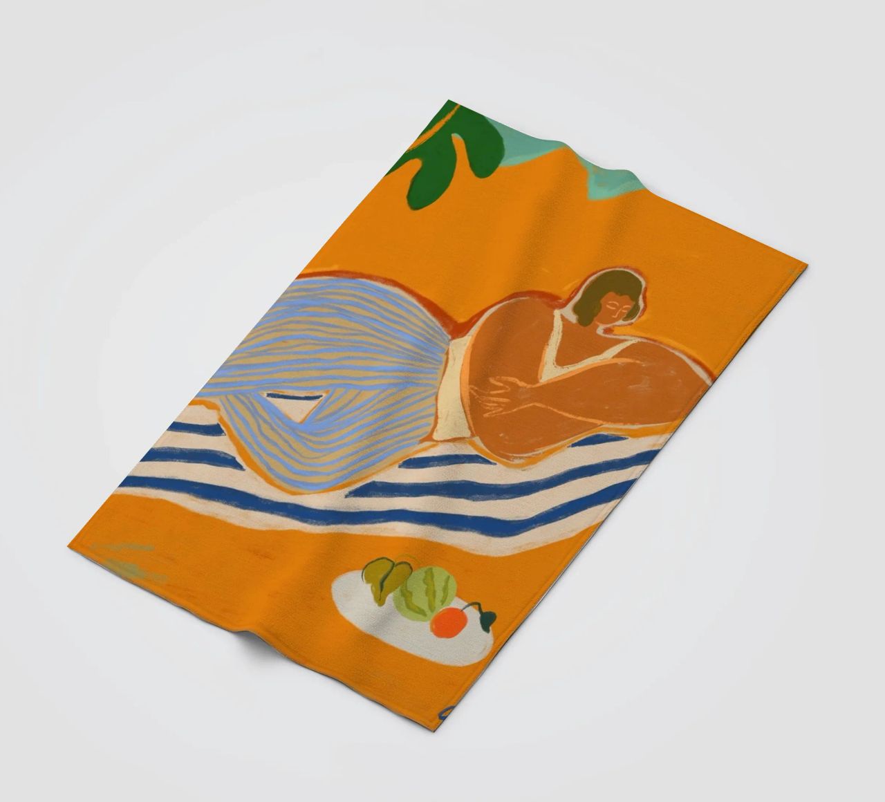 Una giornata in spiaggia coperta in pile da Arty Guava