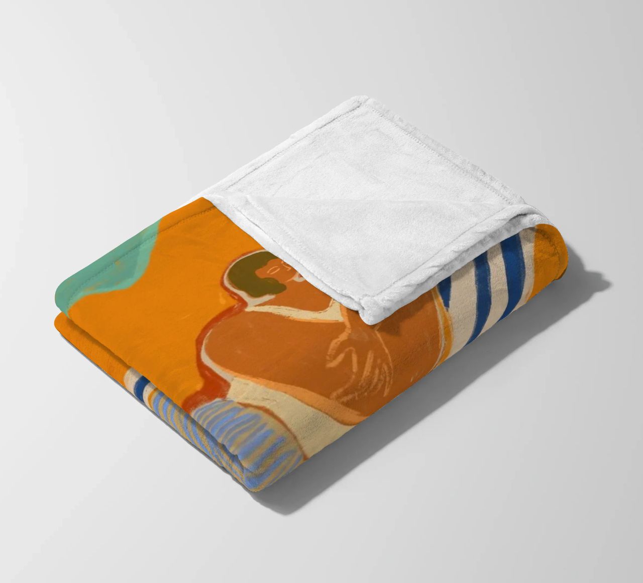 Una giornata in spiaggia coperta in pile da Arty Guava