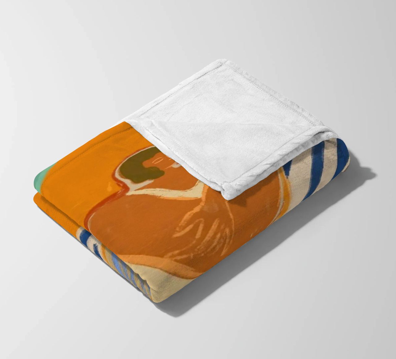 Una giornata in spiaggia coperta in pile da Arty Guava