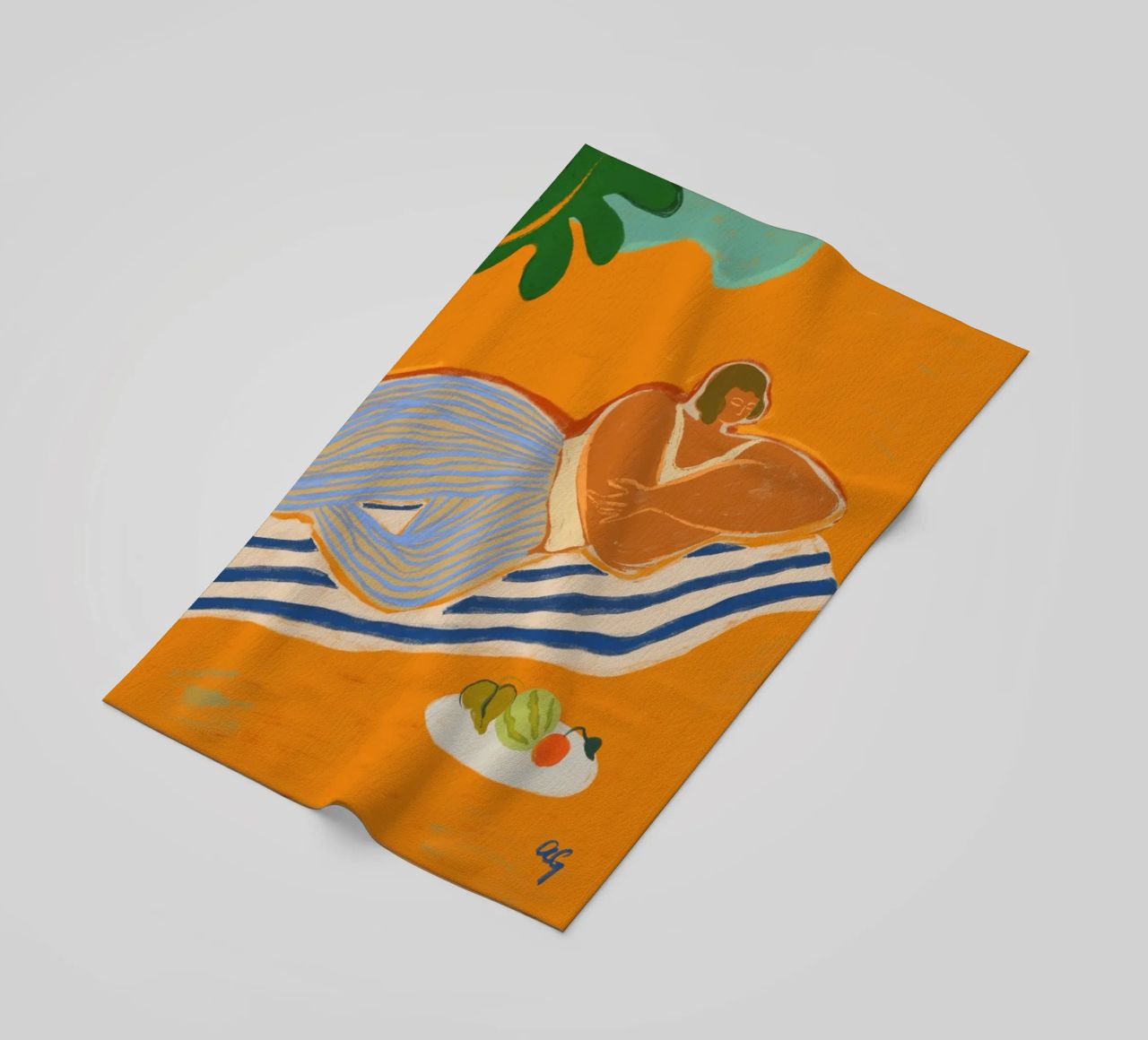 Una giornata in spiaggia telo mare da Arty Guava