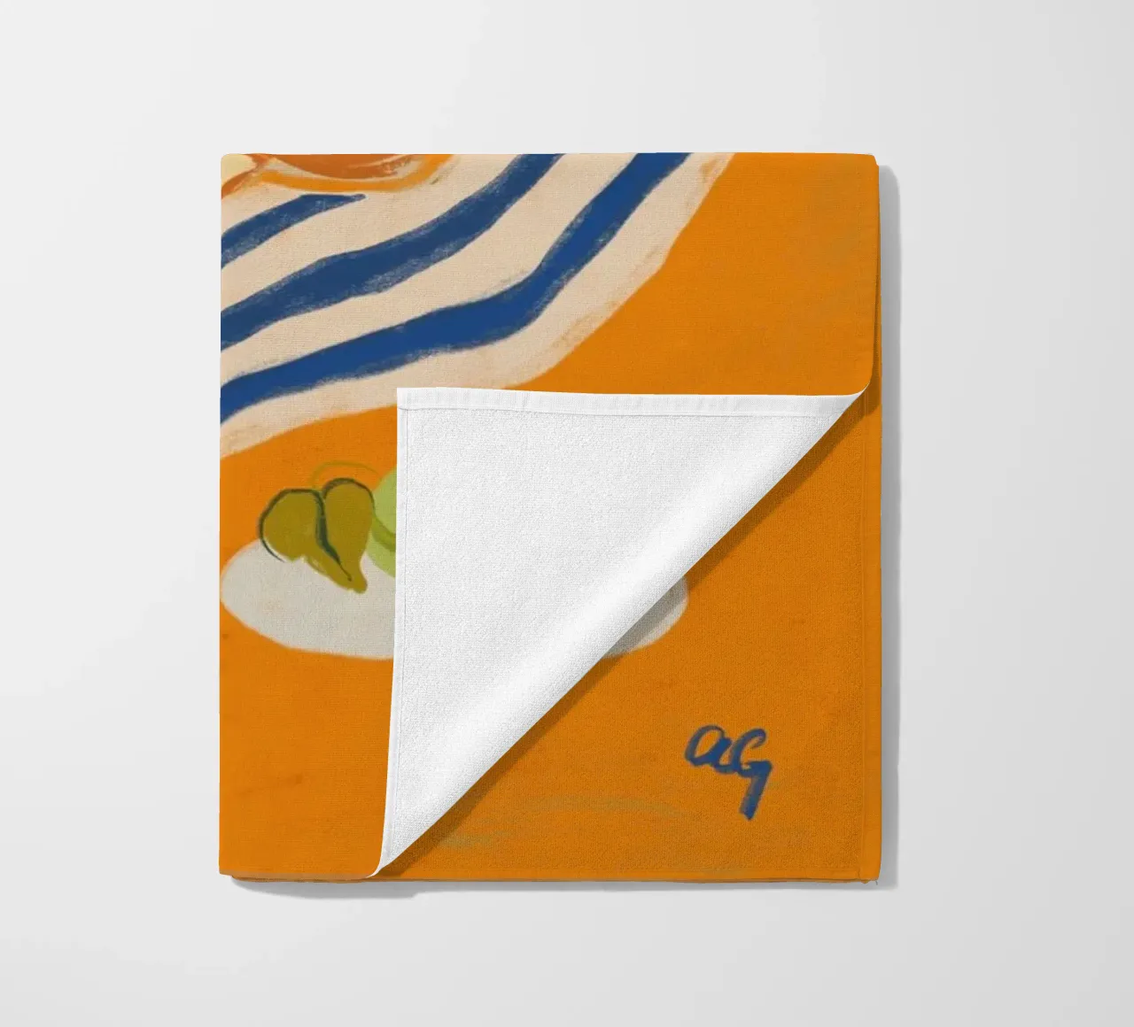 A Day at the Beach beach towel by Arty Guava