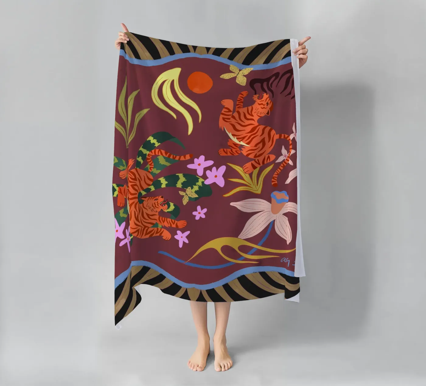 Wild Night telo mare da Arty Guava