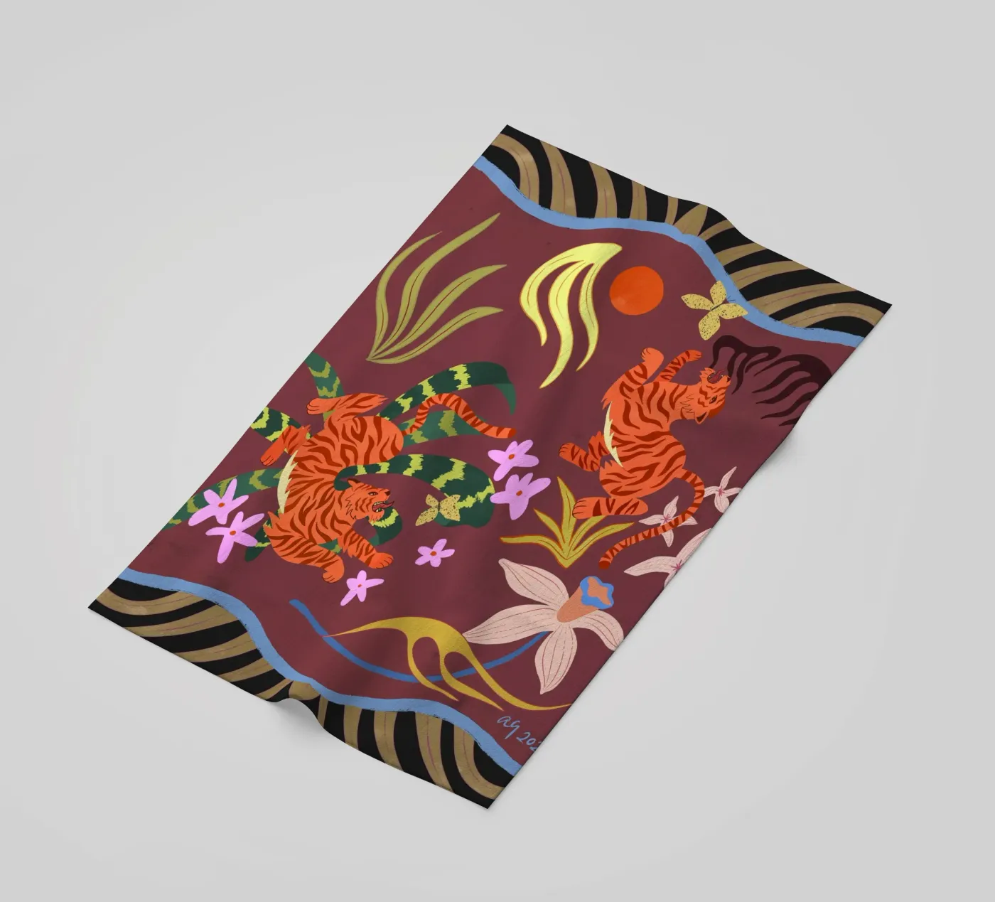 Wild Night telo mare da Arty Guava