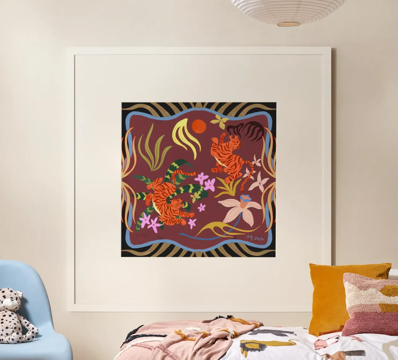 Wild Night poster da Arty Guava