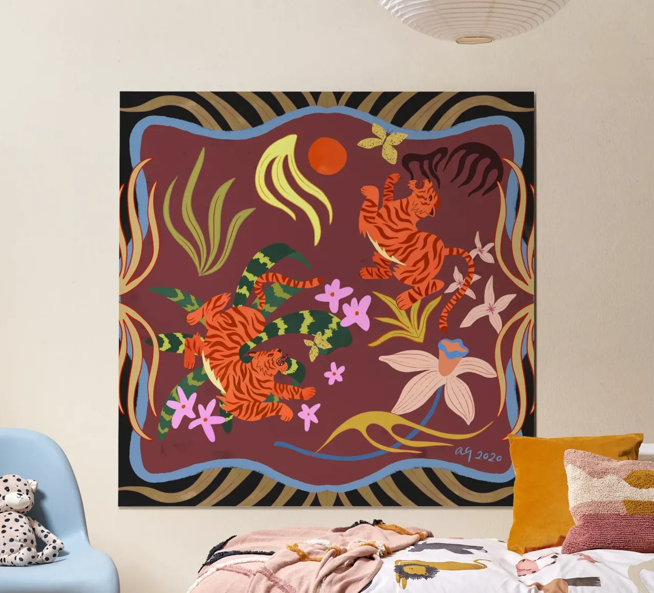 Wild Night poster da Arty Guava