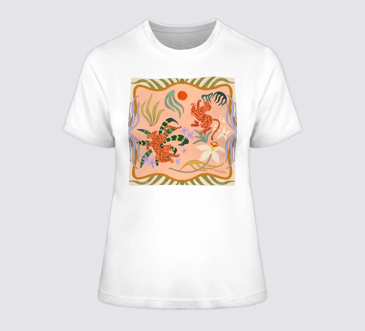 Temps de jeu t-shirt ajusté pour femmes de Arty Guava