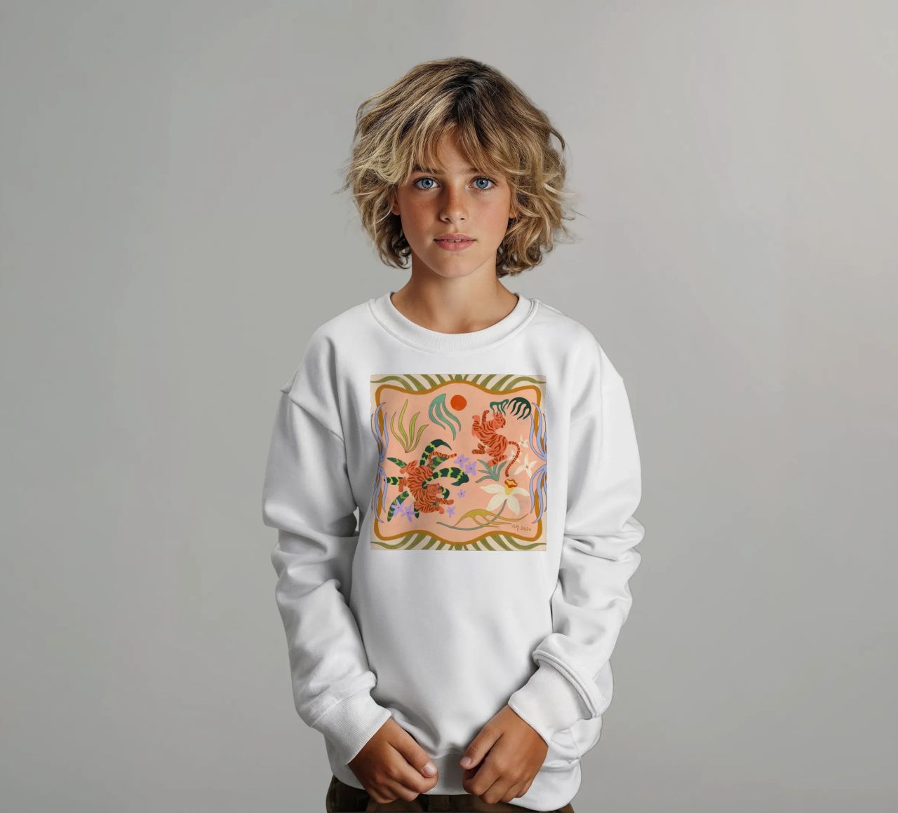 Temps de jeu sweat enfant de Arty Guava