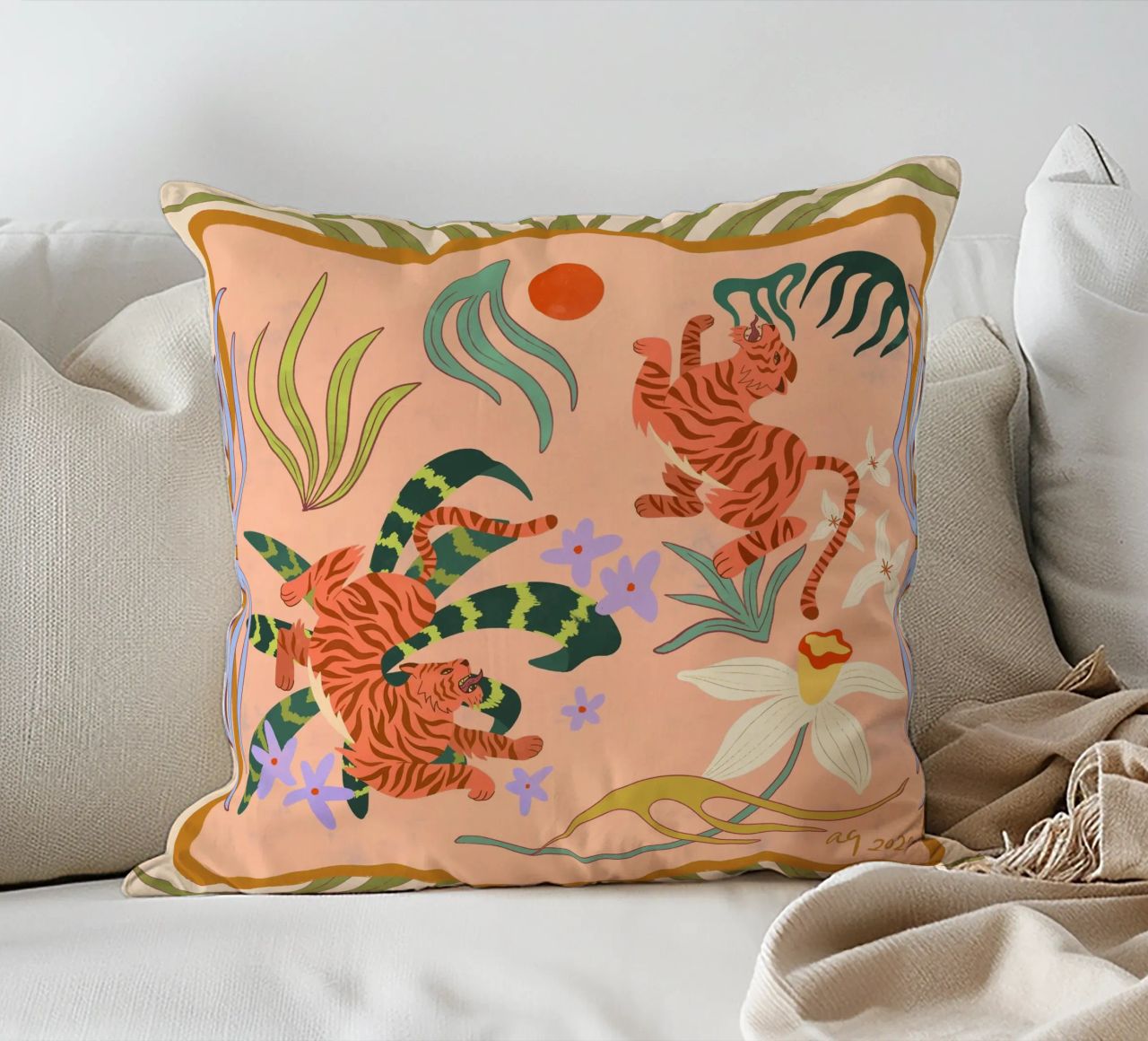 Temps de jeu coussin de Arty Guava