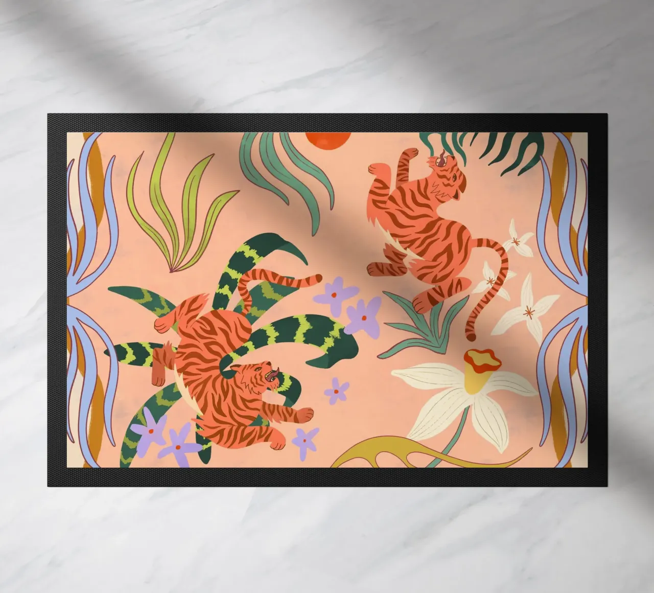 Speeltijd deurmat van Arty Guava