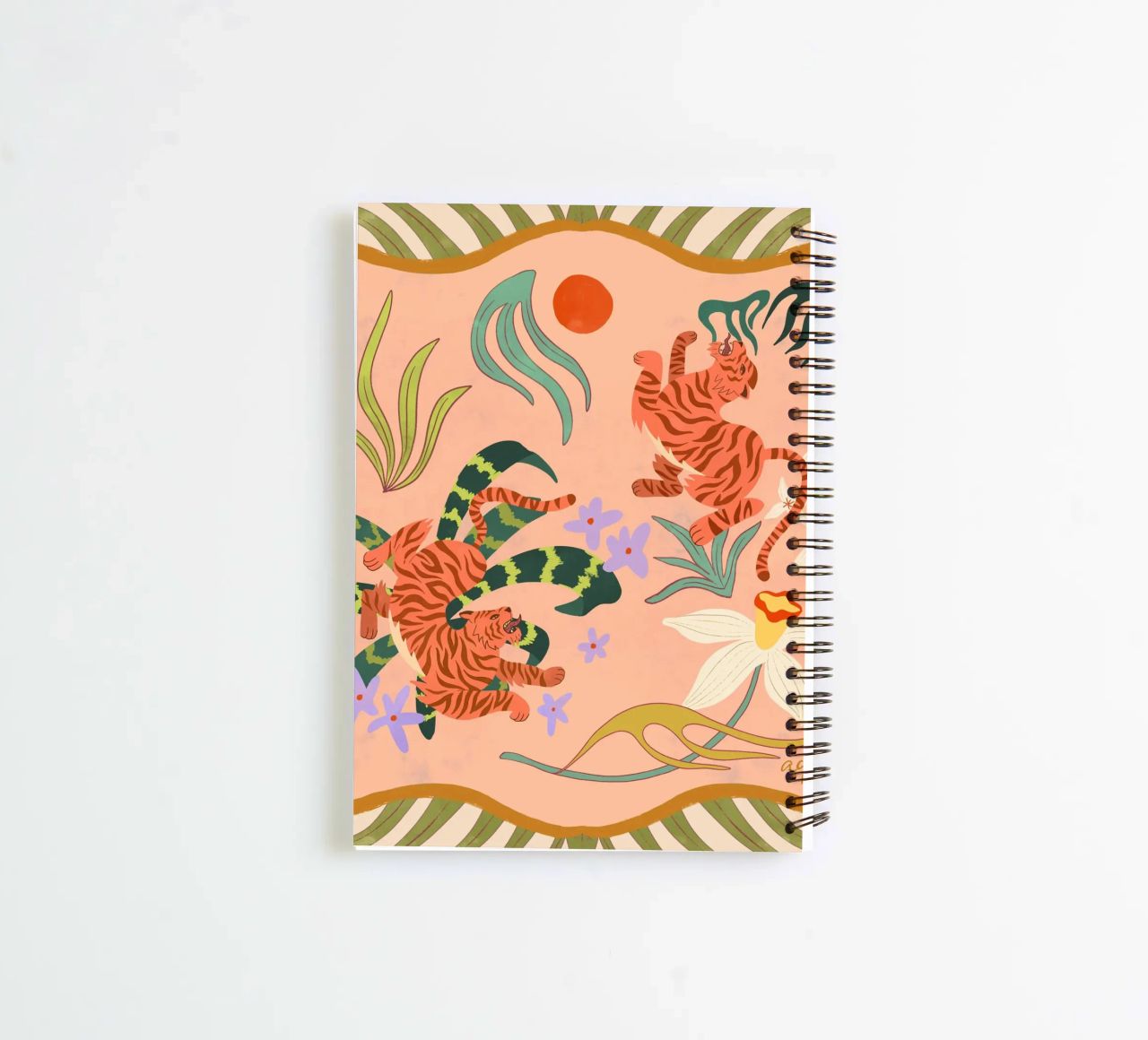 Temps de jeu carnet à spirale de Arty Guava
