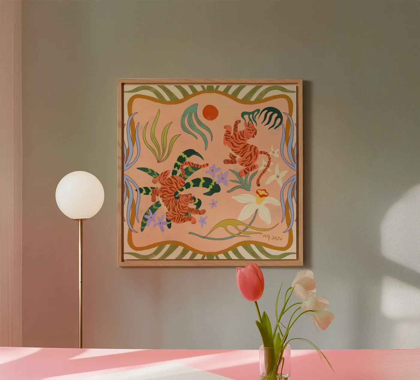 Play Time alluminio dibond da Arty Guava