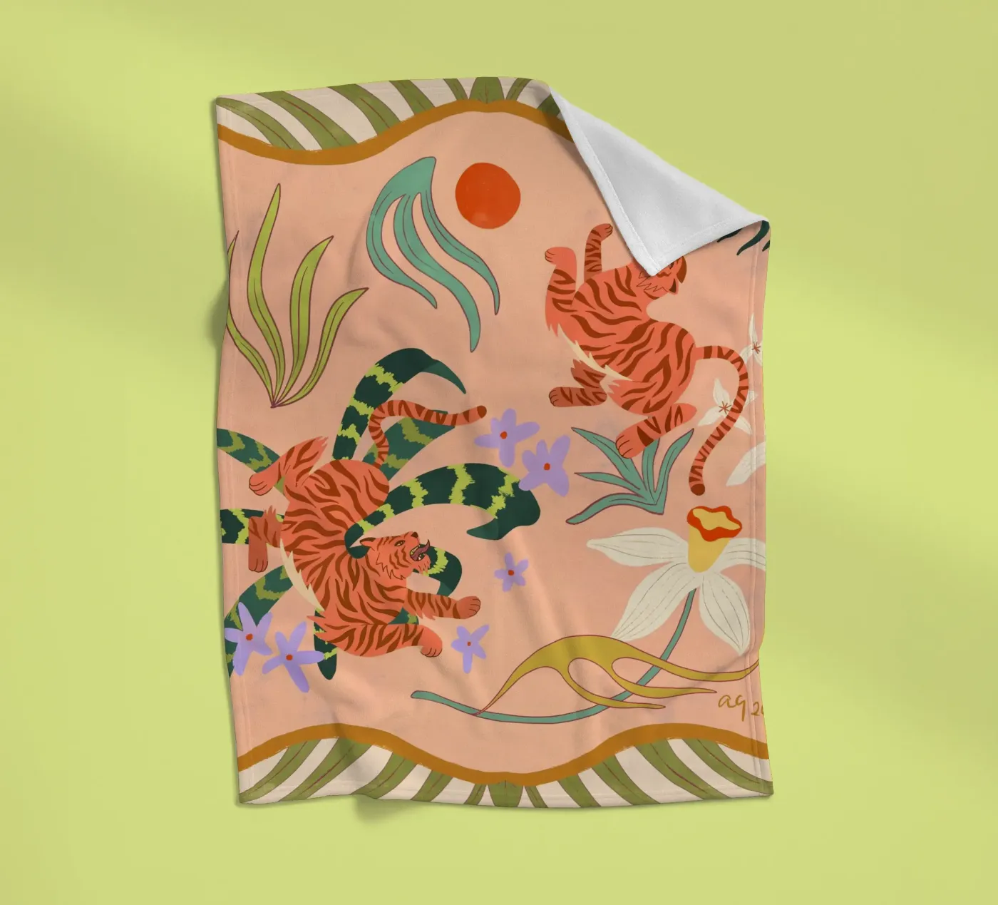 Speeltijd fleecedeken van Arty Guava