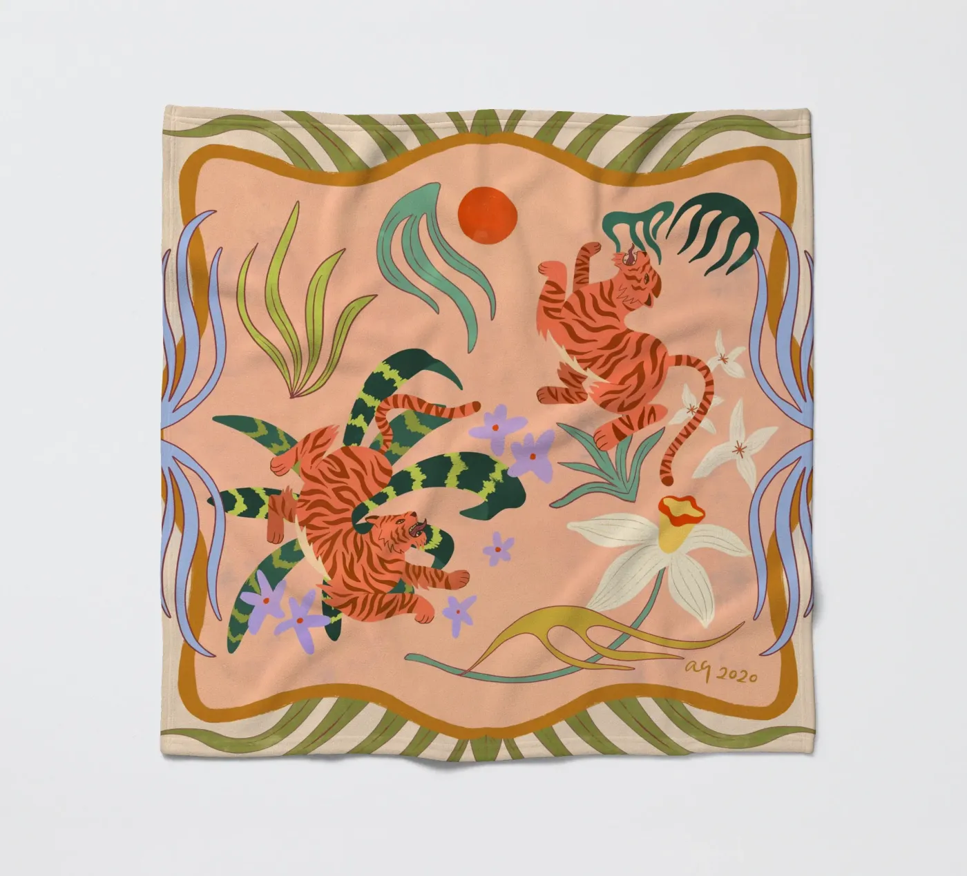 Speeltijd fleecedeken van Arty Guava