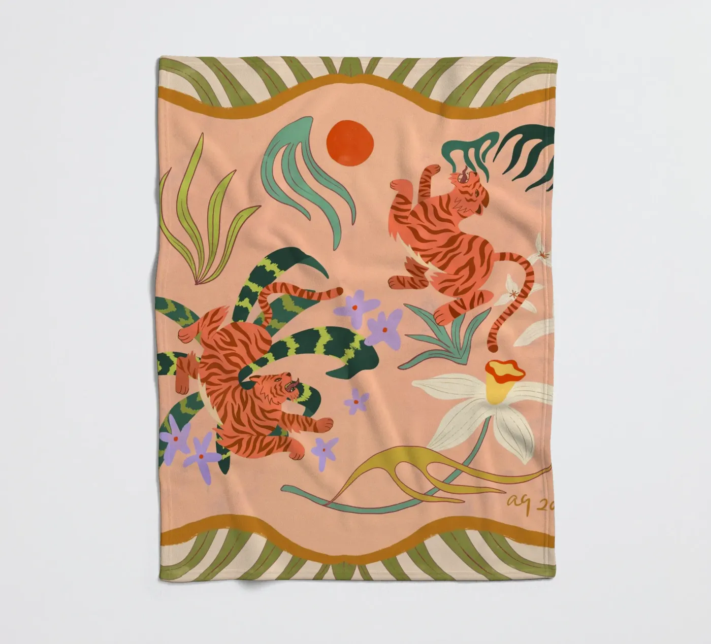 Speeltijd fleecedeken van Arty Guava