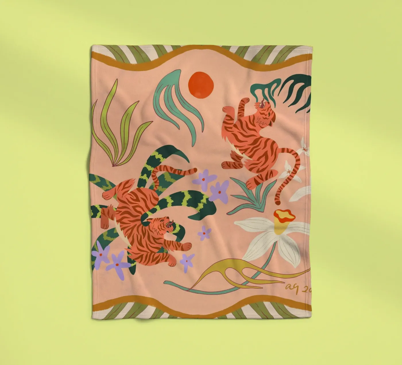 Speeltijd fleecedeken van Arty Guava