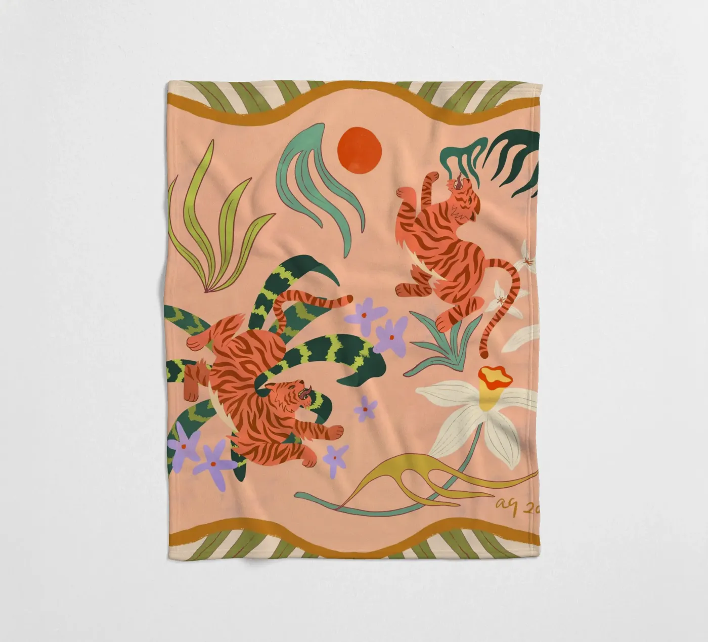 Speeltijd fleecedeken van Arty Guava