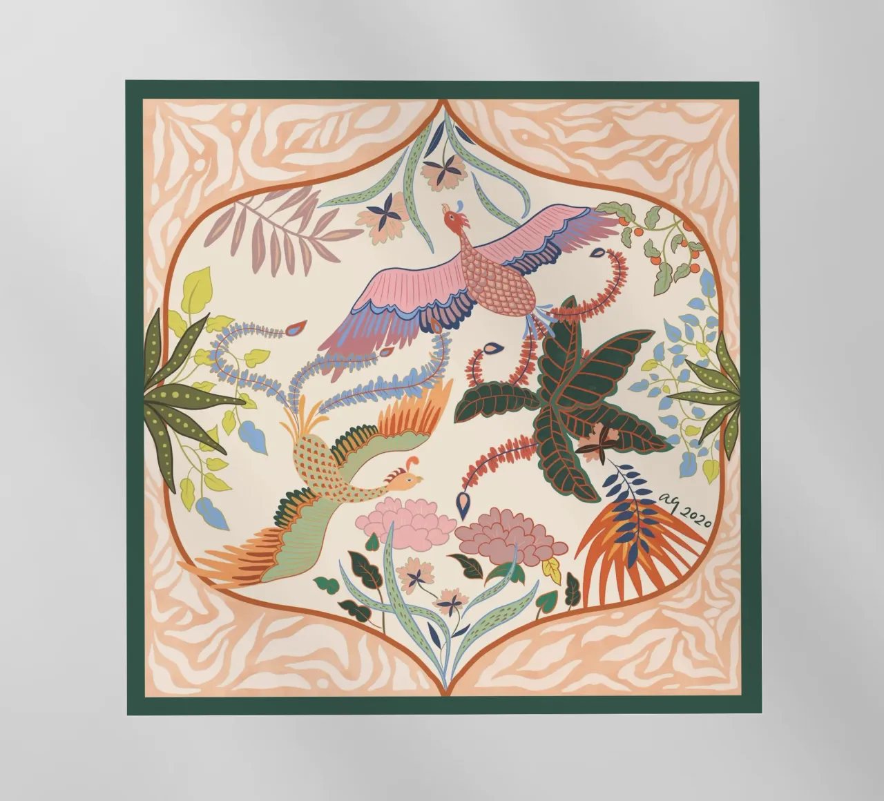 Volo di primavera pellicola backlit da Arty Guava