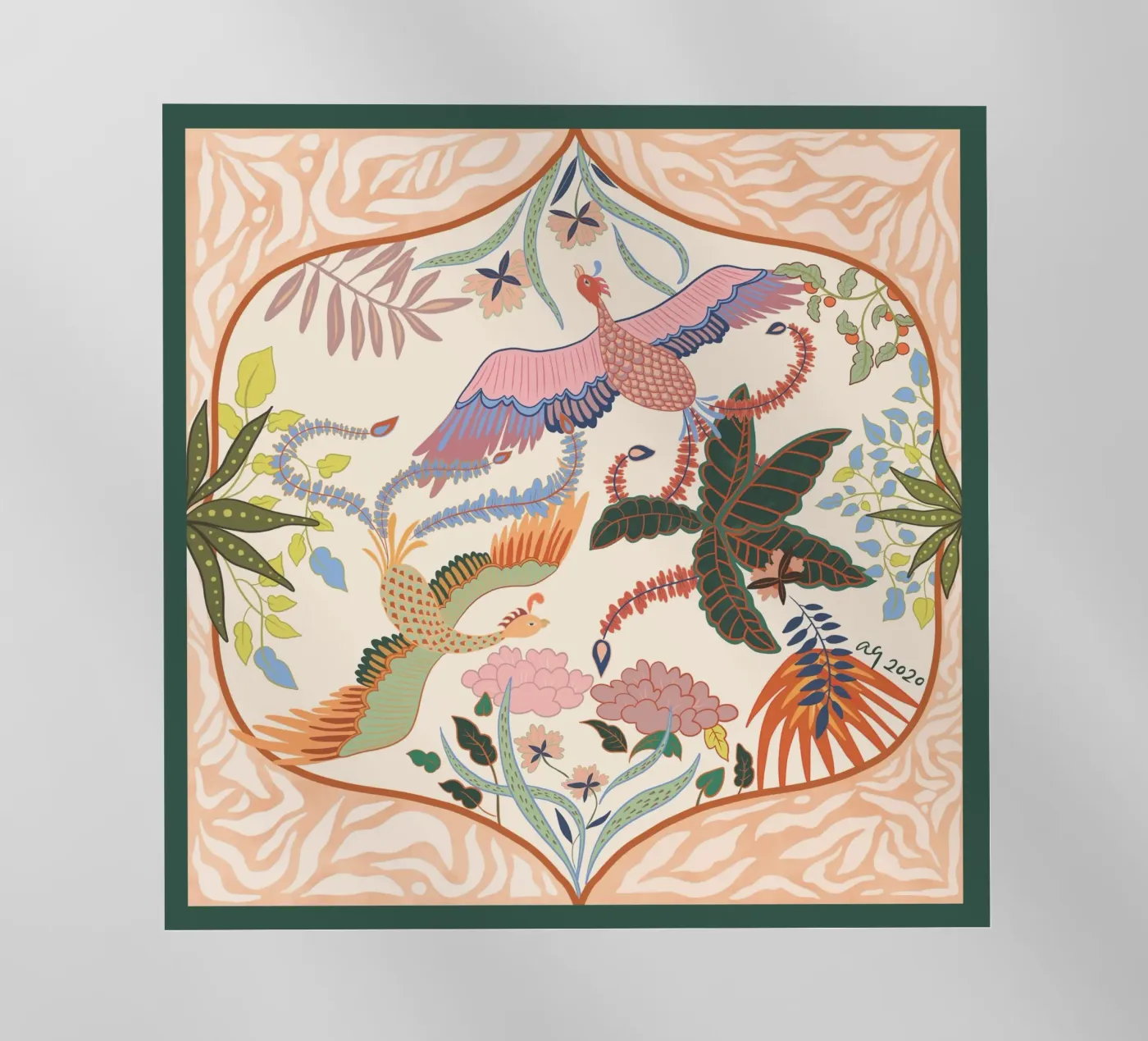 Volo di primavera pellicola backlit da Arty Guava