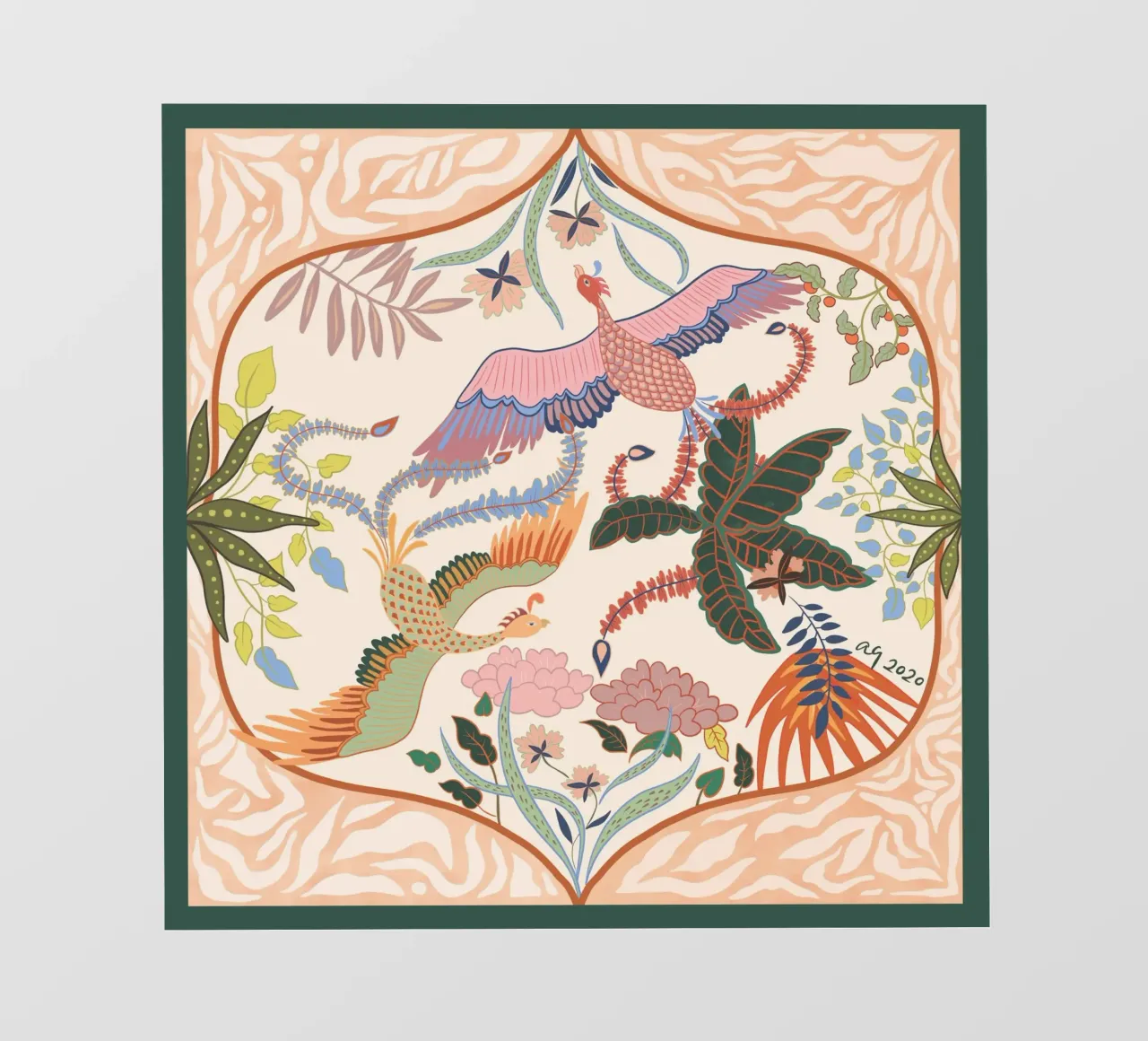 Volo di primavera pellicola backlit da Arty Guava