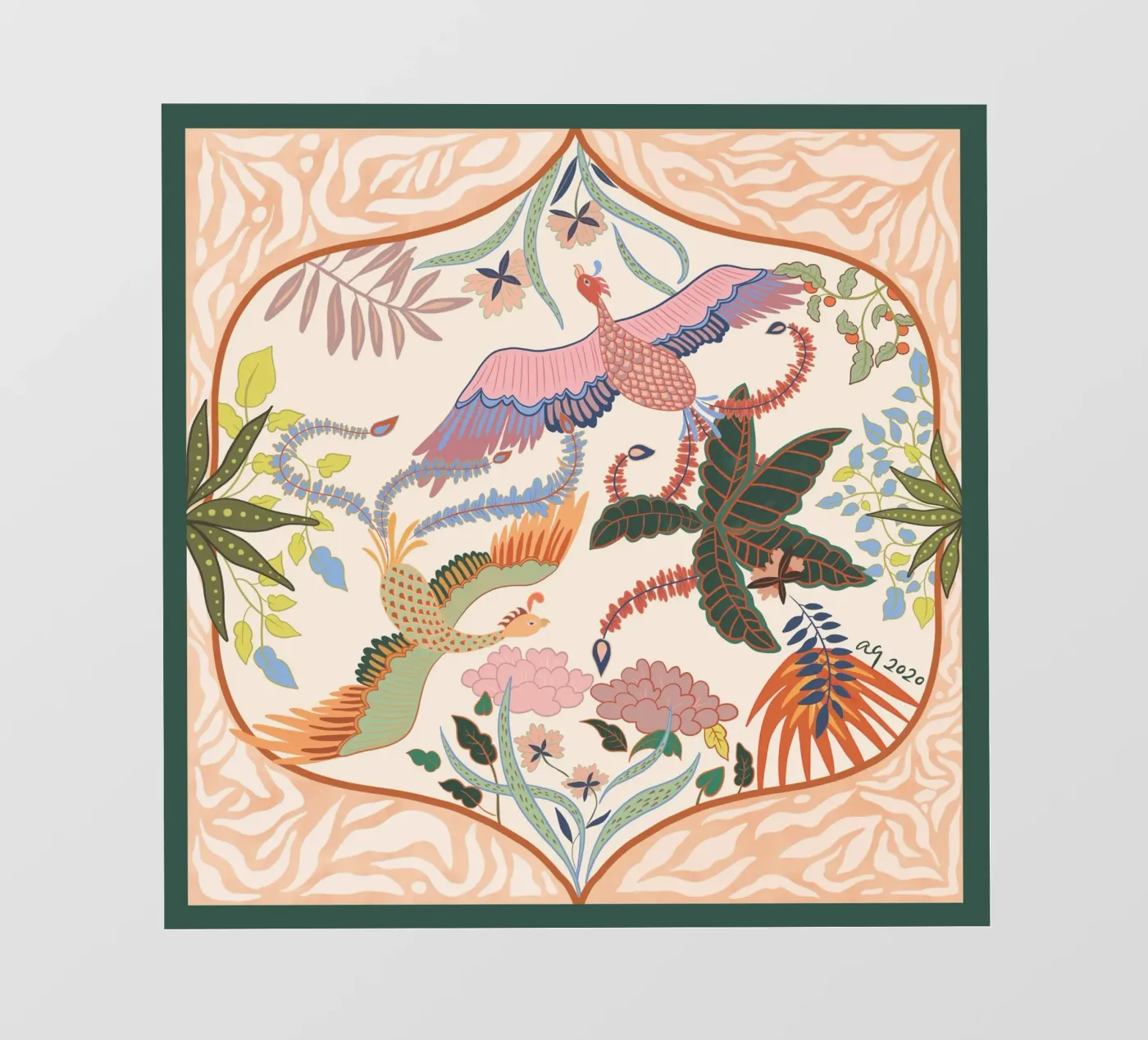 Volo di primavera pellicola backlit da Arty Guava