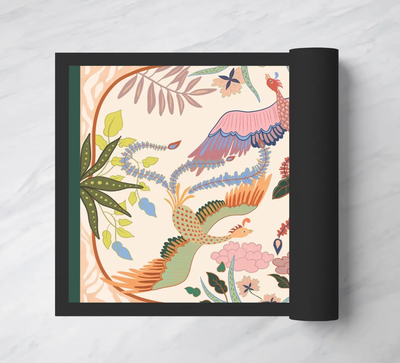 Spring Flight doormat by Arty Guava