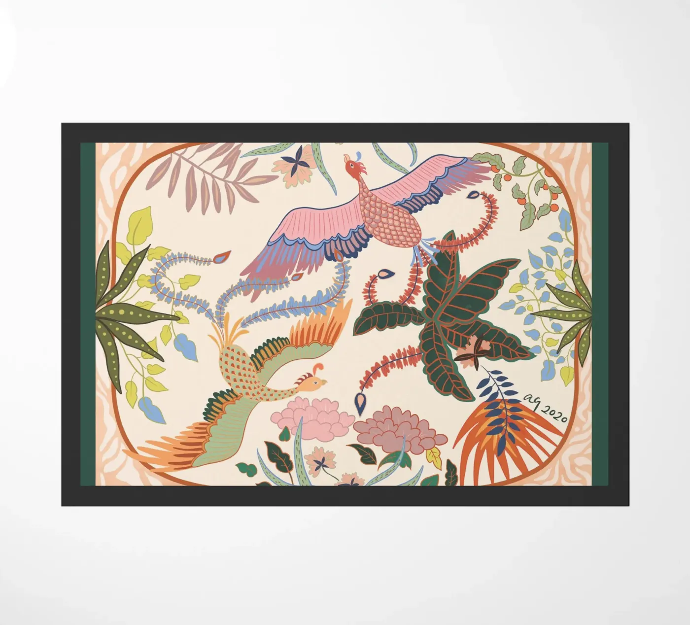 Spring Flight deurmat van Arty Guava