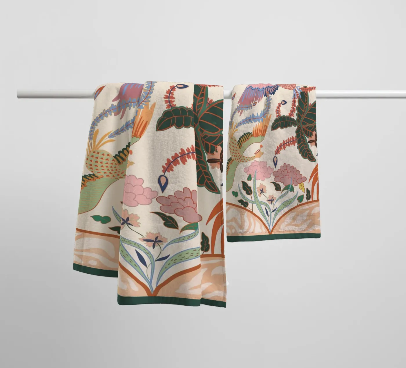 Spring Flight towel by Arty Guava