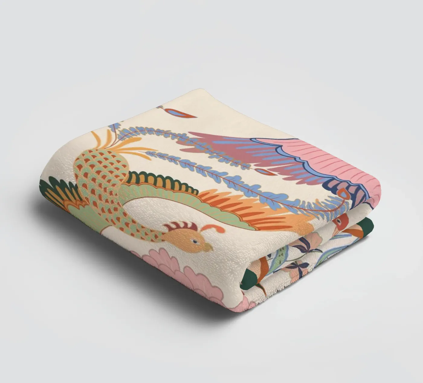 Spring Flight towel by Arty Guava