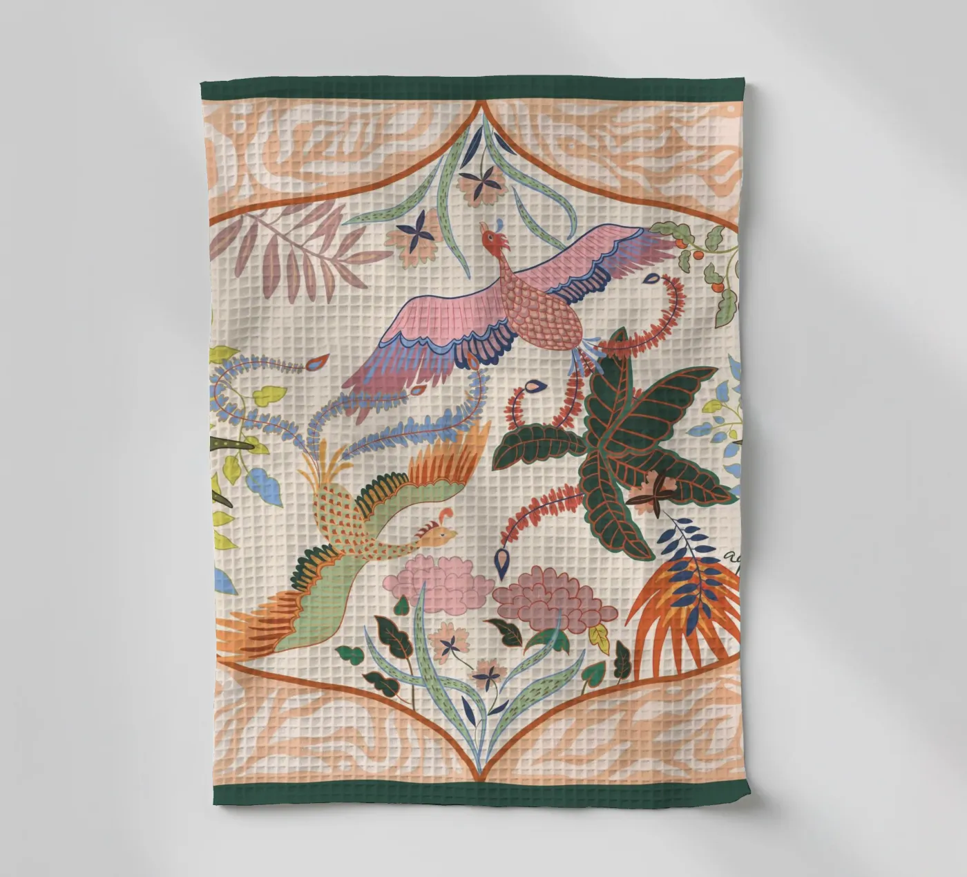 Spring Flight tea towel by Arty Guava
