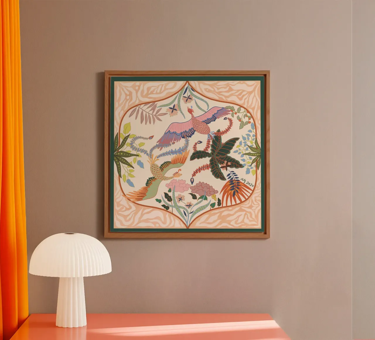 Spring Flight forex plate by Arty Guava