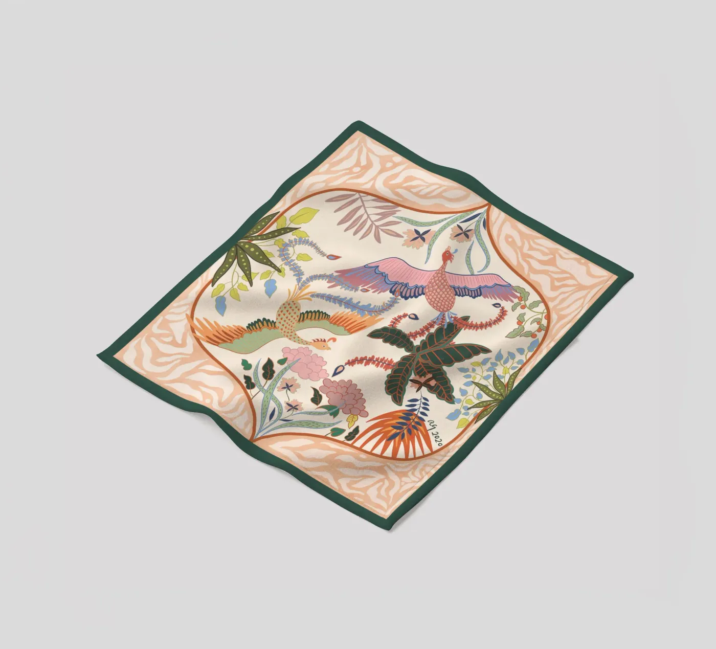 Spring Flight Fleecedecke von Arty Guava