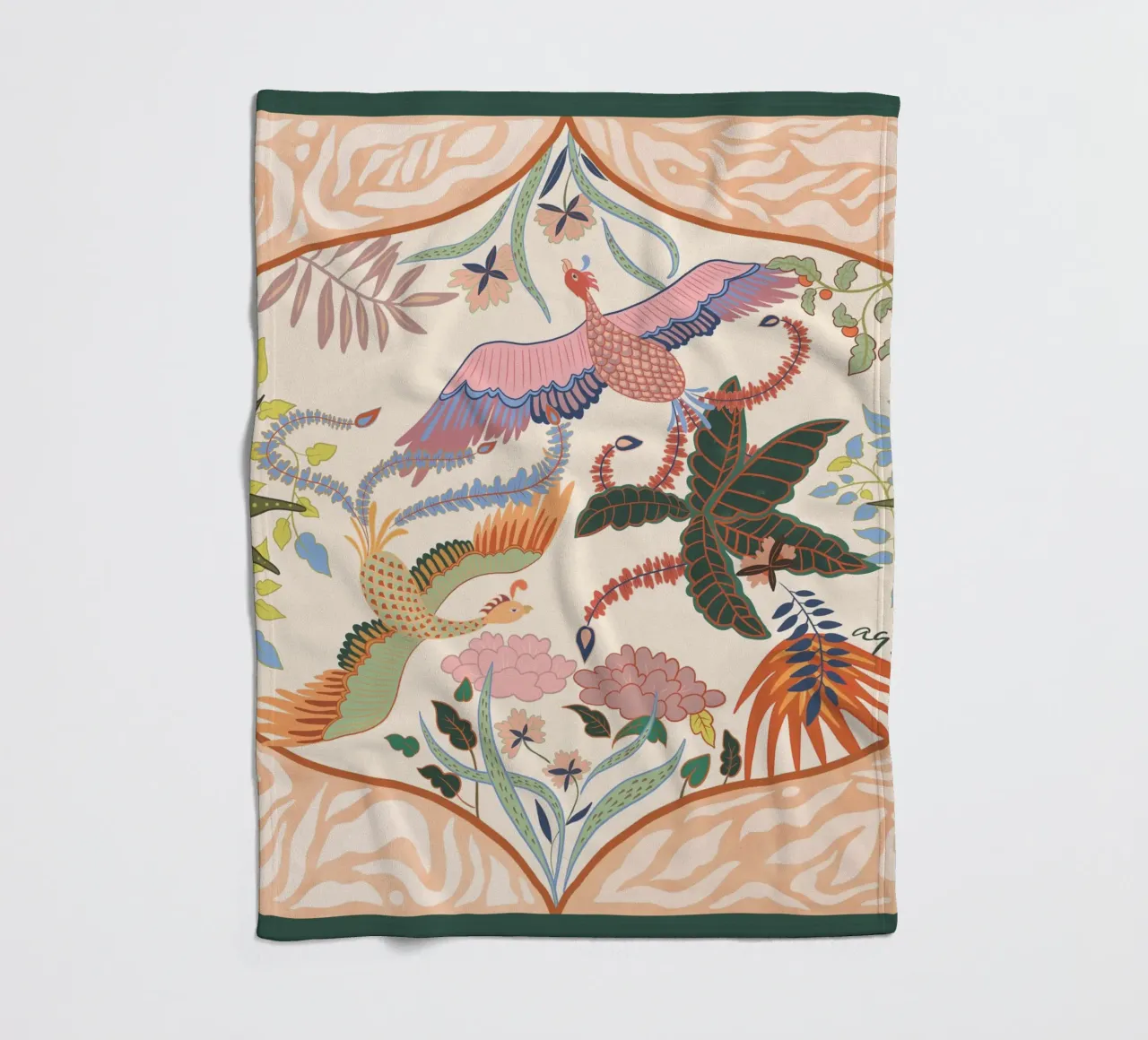 Spring Flight Fleecedecke von Arty Guava