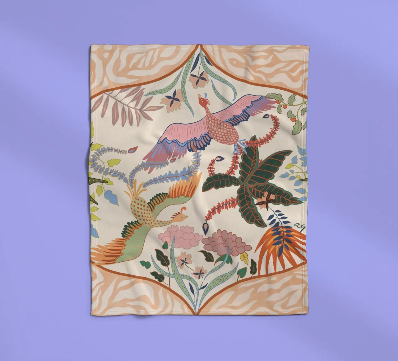 Spring Flight Fleecedecke von Arty Guava