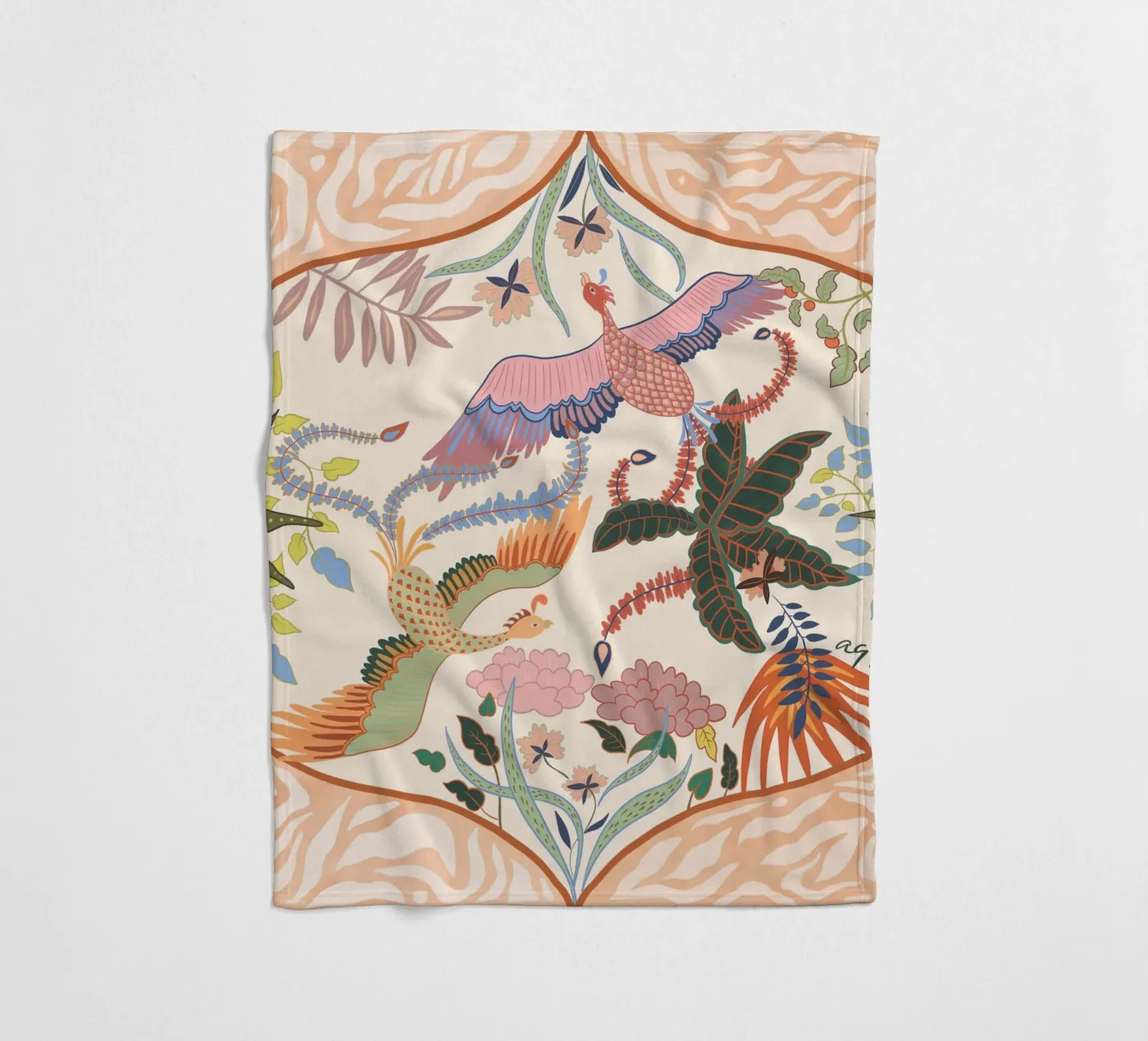 Spring Flight Fleecedecke von Arty Guava